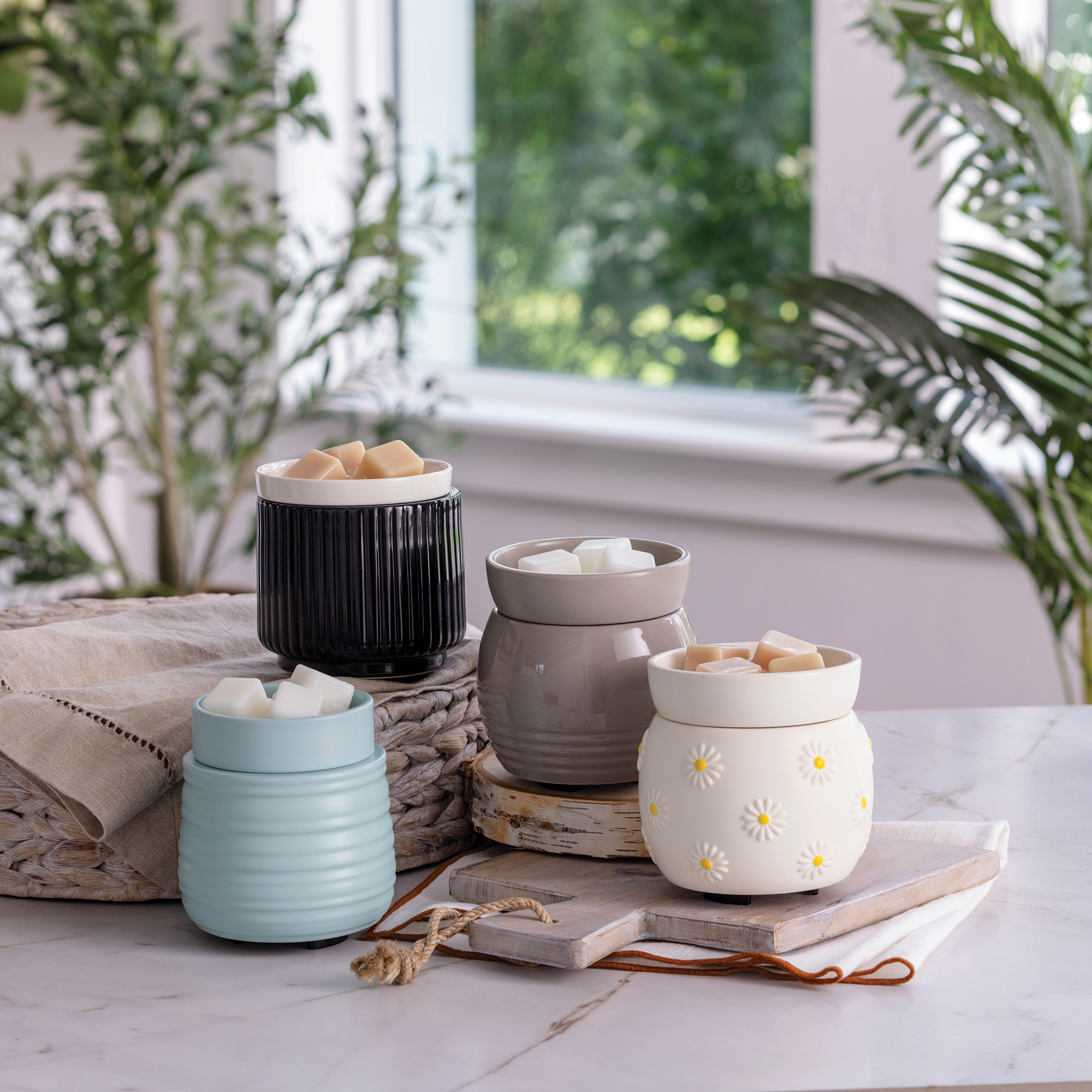 Assorted wax warmers