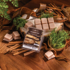 MAHOGANY TEAK FRAGRANCE: Rich tones of mahogany and teakwood softened with hints of lavender and rose. TOP NOTES: Aqueous, Marine, Lavender, Leather MID NOTES: Pine, Rose, Oakmoss BASE NOTES: Sandalwood, Jasmine, Tonka