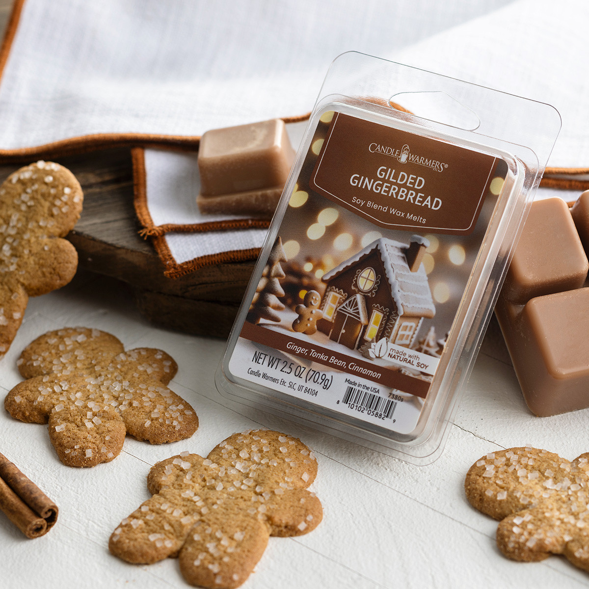 Gilded Gingerbread Classic 2.5oz Wax Melt
