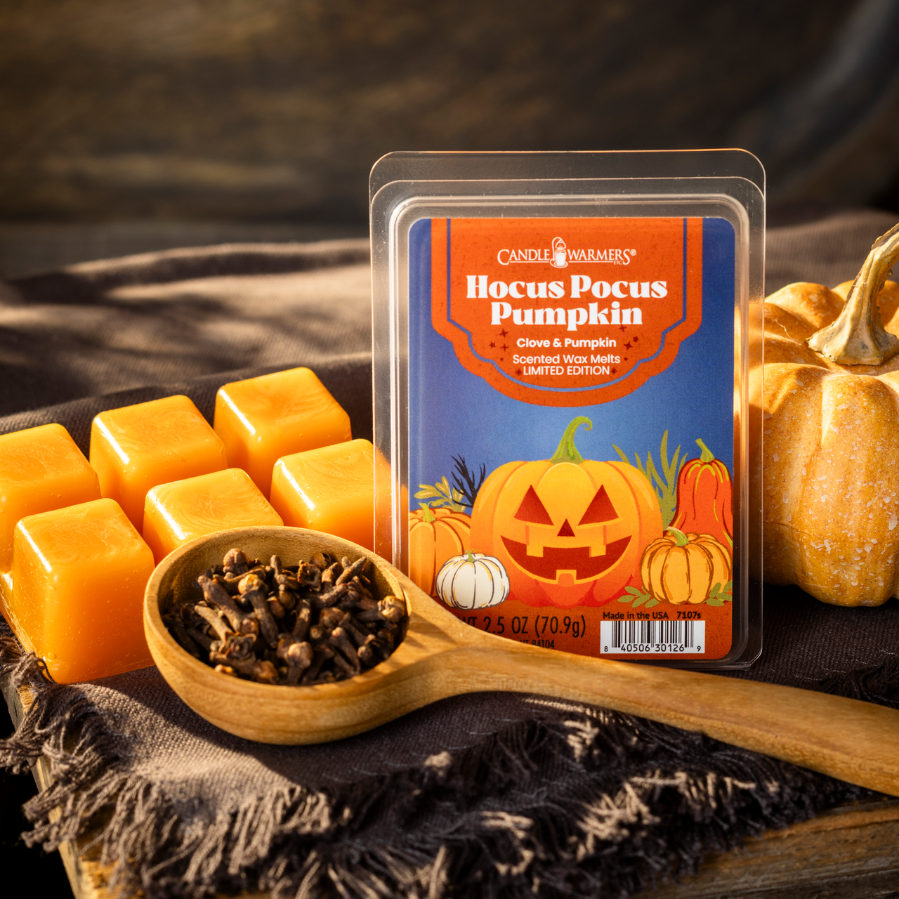 Hocus Pocus Pumpkin Limited Edition 2.5 oz Halloween Wax Melt