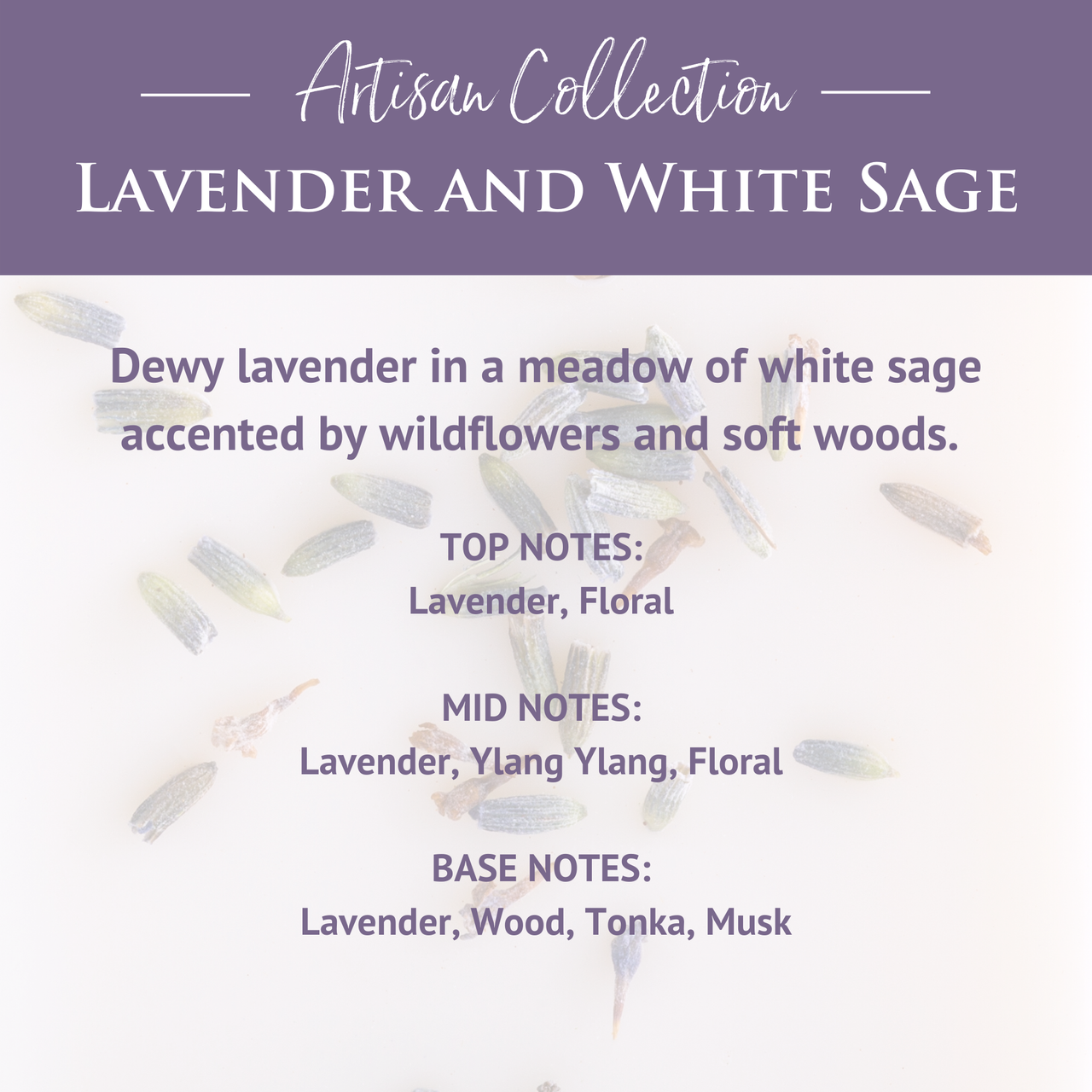 Lavender & White Sage Artisan Wax Melts