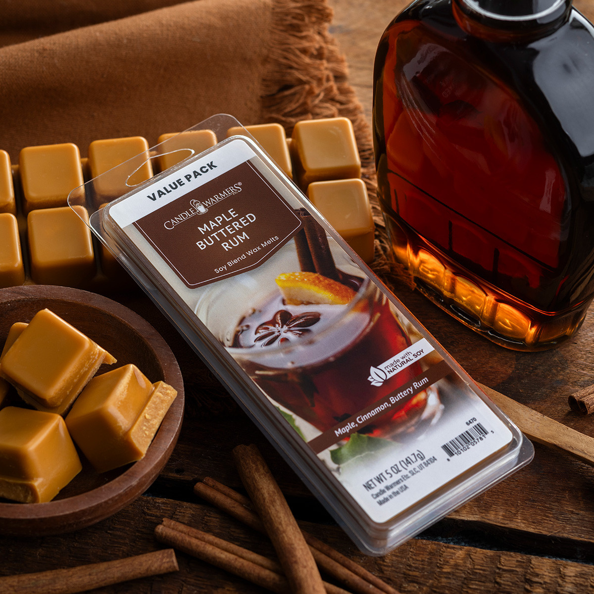 Maple Buttered Rum Classic 5oz Wax Melt