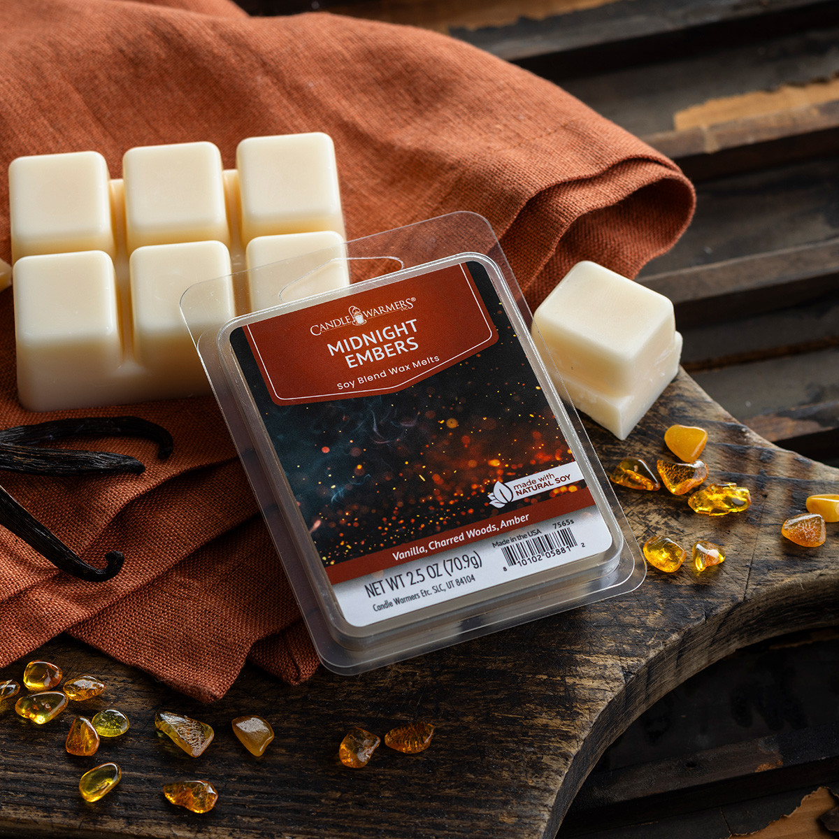 Midnight Embers Classic 2.5oz Wax Melt