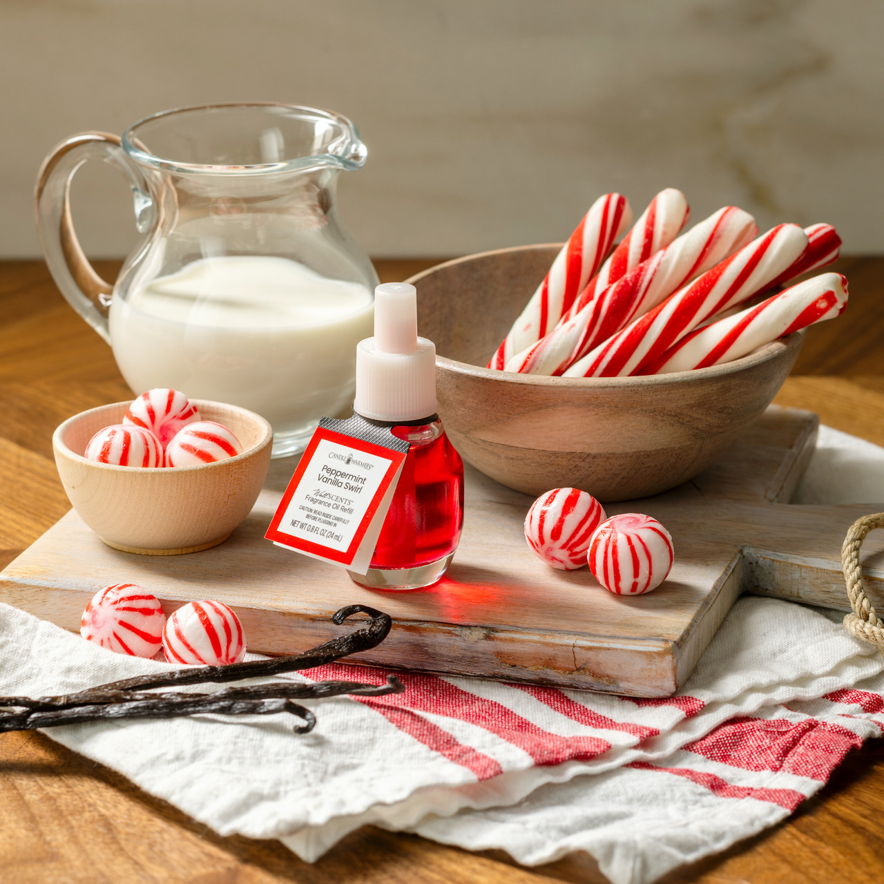 Peppermint Vanilla Swirl  WallScents™ Fragrance Oil Refill