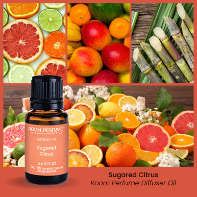 Sugared Citrus Room Perfume Diffuser Oil