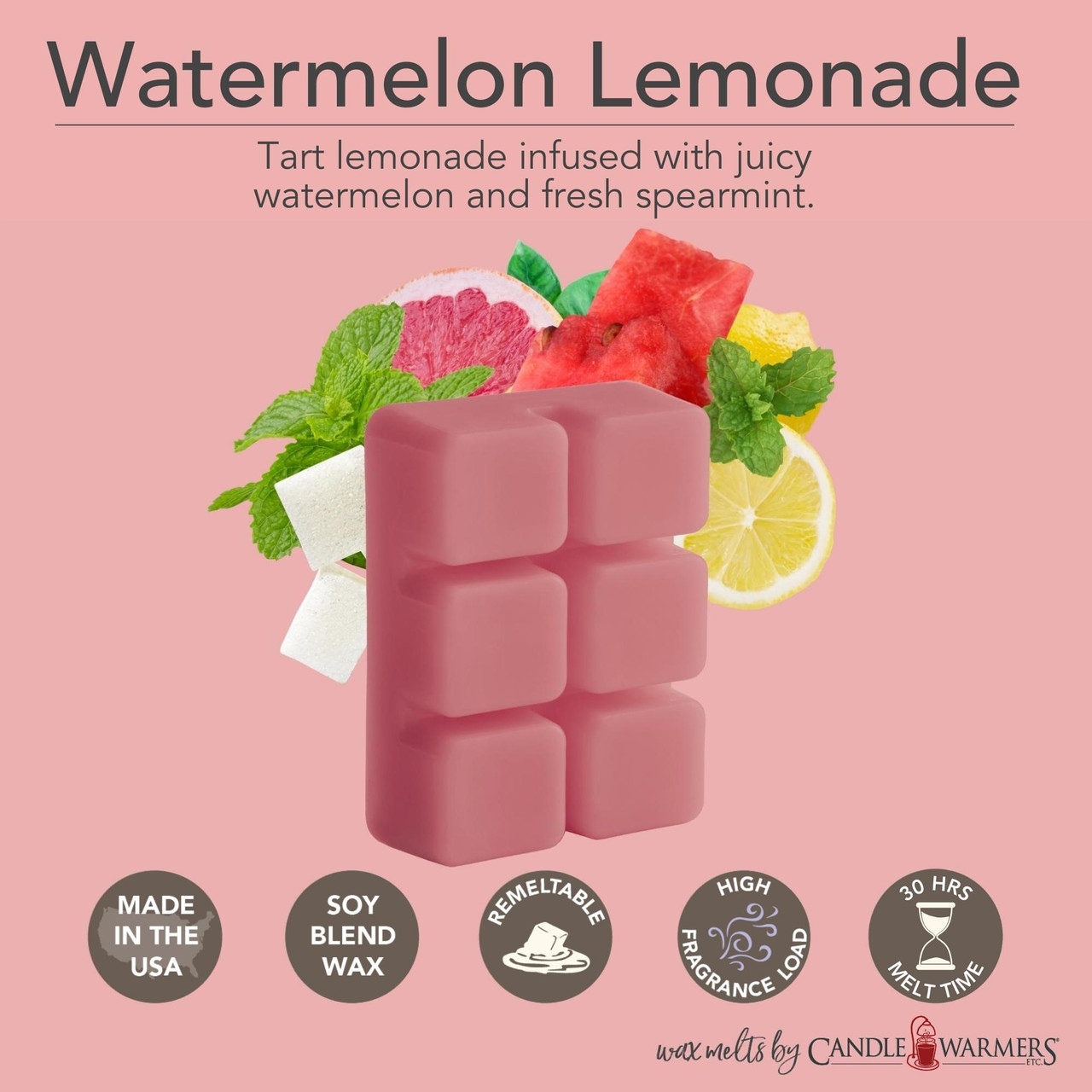 Watermelon Sugar Lemonade Classic Wax Melts