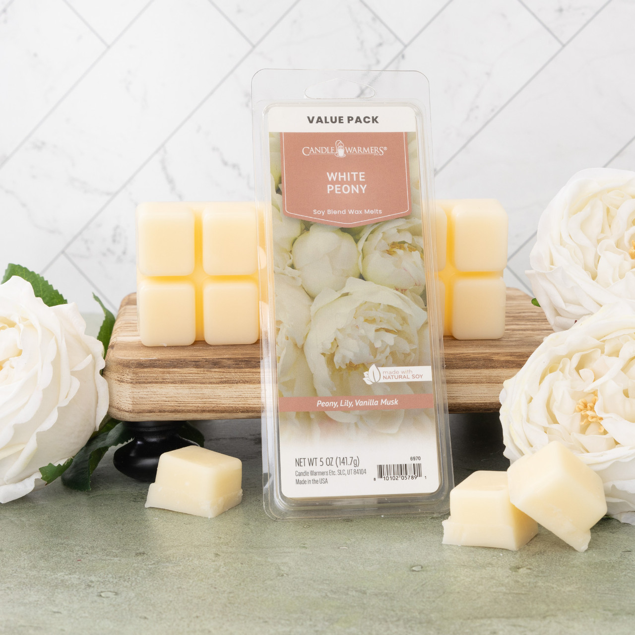White Peony Wax Melts 5 oz
